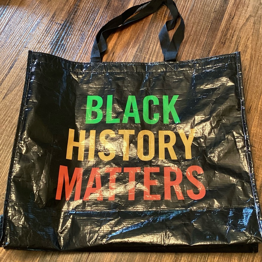 Steve Madden ‘Black History Matters’ Reusable Recycled Plastic Large Tote